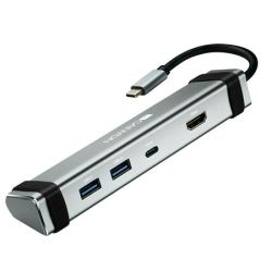 CANYON / USB eloszt-HUB/dokkol, USB-C/USB 3.0/HDMI, CANYON 