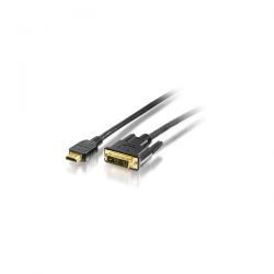 EQUIP / HDMI - DVI-D kbel, aranyozott, 2 m, EQUIP