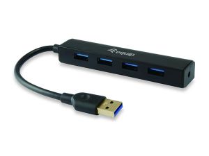 EQUIP / USB eloszt-HUB, 4 port, USB 3.2, EQUIP 