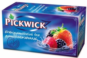 PICKWICK / Fekete tea, 20x1,5 g, PICKWICK, erdei gymlcs