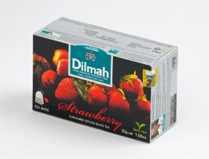 DILMAH / Fekete tea, 20x1,5g, DILMAH, eper