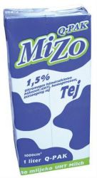 MIZO / Tarts tej, visszazrhat dobozban, 1,5%, 1 l, MIZO