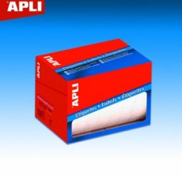 APLI / Etikett, 20x50 mm, kzzel rhat, kerektett sark, APLI, 150 etikett/csomag