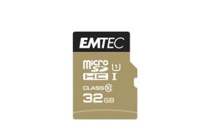 EMTEC / Memriakrtya, microSDHC, 32GB, UHS-I/U1, 85/20 MB/s, adapter, EMTEC 