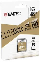 EMTEC / Memriakrtya, SDHC, 16GB, UHS-I/U1, 85/20 MB/s, EMTEC 