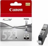 CANON / CLI-521B Tintapatron Pixma iP3600, 4600, MP540 nyomtatkhoz, CANON, fekete, 9ml