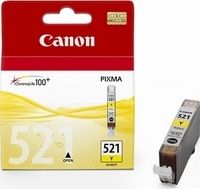 CANON / CLI-521Y Tintapatron Pixma iP3600, 4600, MP540 nyomtatkhoz, CANON, srga, 9ml