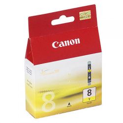 CANON / CLI-8Y Tintapatron Pixma iP3500, 4200, 4300 nyomtatkhoz, CANON, srga, 13ml