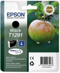 EPSON / T12914012 Tintapatron Stylus SX420W, SX425W, SX525WD nyomtatkhoz, EPSON, fekete, 11,2ml