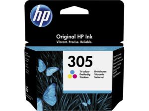 HP / 3YM60AE Tintapatron Deskjet 2320,2710, 4120 nyomtatkhoz, HP 305, sznes, 100 oldal