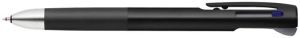 ZEBRA / Multifunkcis golystoll, 0,24 mm, ktszn + nyomsirn, 0,5 mm, fekete tolltest, ZEBRA 