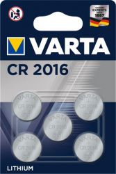 VARTA / Gombelem, CR2016, 5 db, VARTA