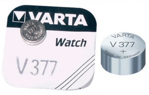 VARTA / Gombelem, V377, 1 db, VARTA