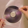CD tart zseb, fllel elltott, ntapad, 127x127 mm, DJOIS