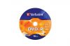 DVD-R lemez, 4,7GB, 16x, 10 db, zsugor csomagols, VERBATIM