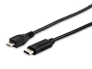 EQUIP / talakt kbel, USB-C-USB MicroB 2.0, 1m, EQUIP