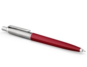 PARKER / Golystoll, 0,7 mm, ezst szn klip, piros tolltest, PARKER 
