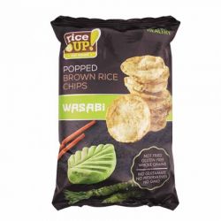 RICE UP / Barnarizs chips, 60 g, RICE UP, wasabi