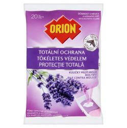ORION / Molyirt golyk, 20 db, ORION, levendula illattal