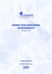 VICTORIA PAPER / Nyomtatvny, iktatknyv, 100 lap, A4, VICTORIA PAPER 