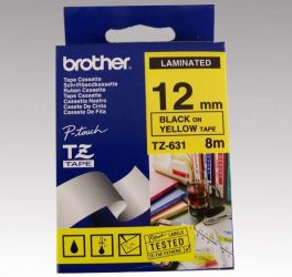 BROTHER / Feliratozgp szalag, 12 mm x 8 m, BROTHER, 