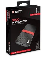 EMTEC / SSD (kls memria), 1TB, USB 3.2, 420/450 MB/s, EMTEC 