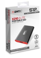 EMTEC / SSD (kls memria), 512GB, USB 3.2, 500/500 MB/s, EMTEC 