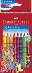 FABER-CASTELL / Sznes ceruza kszlet, hromszgelt, vastag, FABER-CASTELL 