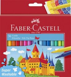 FABER-CASTELL / Filctoll kszlet, FABER-CASTELL, 36 klnbz szn 