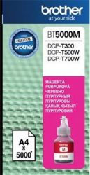 BROTHER / BT5000M Tinta DCP T-300, 500W, 700W nyomtatkhoz, BROTHER, magenta, 5k