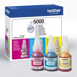 BROTHER / BT5000CMY Tinta multipack, DCP T-300, 500W, 700W nyomtatkhoz, BROTHER, c+m+y, 3*5k