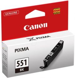 CANON / CLI-551B Fotpatron Pixma iP7250, MG5450 nyomtatkhoz, CANON, fekete, 7ml