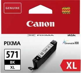 CANON / CLI-571XL Tintapatron Pixma MG 5700 Series/6800 Series/7700 Series nyomtatkhoz, CANON, fekete, 11 ml