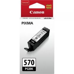 CANON / PGI-570B Tintapatron Pixma MG5750, 6850, 7750 nyomtatkhoz, CANON, fekete, 15 ml