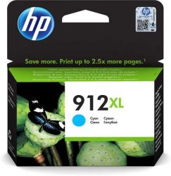 HP / 3YL81AE Tintapatron Officejet 8023 All-in-One nyomtatókhoz, HP 912XL, cián, 825 oldal