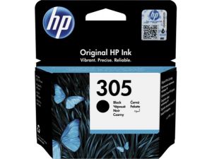HP / 3YM61AE Tintapatron Deskjet 2320,2710, 4120 nyomtatókhoz, HP 305, fekete, 120 oldal