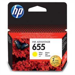 HP / CZ112E Tintapatron Deskjet Ink Advantage 3520 sor nyomtatkhoz, HP 655, srga, 600 oldal