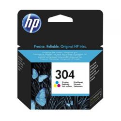 HP / N9K05AE Tintapatron DeskJet  3720, 3730 nyomtathoz, HP 304, sznes