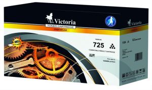 VICTORIA TECHNOLOGY / CRG-725 Lzertoner i-SENSYS LBP 6000 nyomtathoz, VICTORIA TECHNOLOGY, fekete, 1,6k