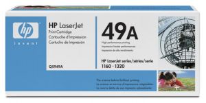 HP / Q5949A Lzertoner LaserJet 1160, 1320, 3390 nyomtatkhoz, HP 49A, fekete, 2,5k