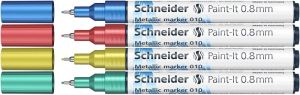 SCHNEIDER / Metlfny marker kszlet, 0,8 mm, SCHNEIDER 