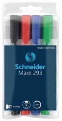 SCHNEIDER / Tbla- s flipchart marker kszlet, 2-5 mm, vgott, SCHNEIDER 