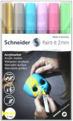 SCHNEIDER / Akril marker készlet, 2 mm, SCHNEIDER
