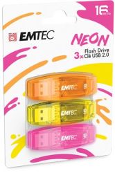 EMTEC / Pendrive, 16GB, 3 db, USB 2.0, EMTEC 