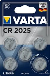 VARTA / Gombelem, CR2025, 5 db, VARTA