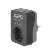 Aljzat, túlfeszültség-jelzővel, 2xUSB, APC