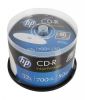 CD-R lemez, nyomtatható, 700MB, 52x, 50 db, hengeren, HP