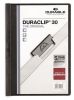 Gyorsfűző, klipes, A4, DURABLE