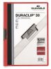 Gyorsfűző, klipes, A4, DURABLE