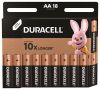 Elem, AA ceruza, 18 db, DURACELL 